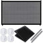 Magic Gate for Dogs, Portable Folding Safety Stair Gate Safe Guard Isolation Net with Hooks Indoor Pet Dog Mesh Fence, Easy Install Anywhere for Pet Dogs Cats, 180x72cm