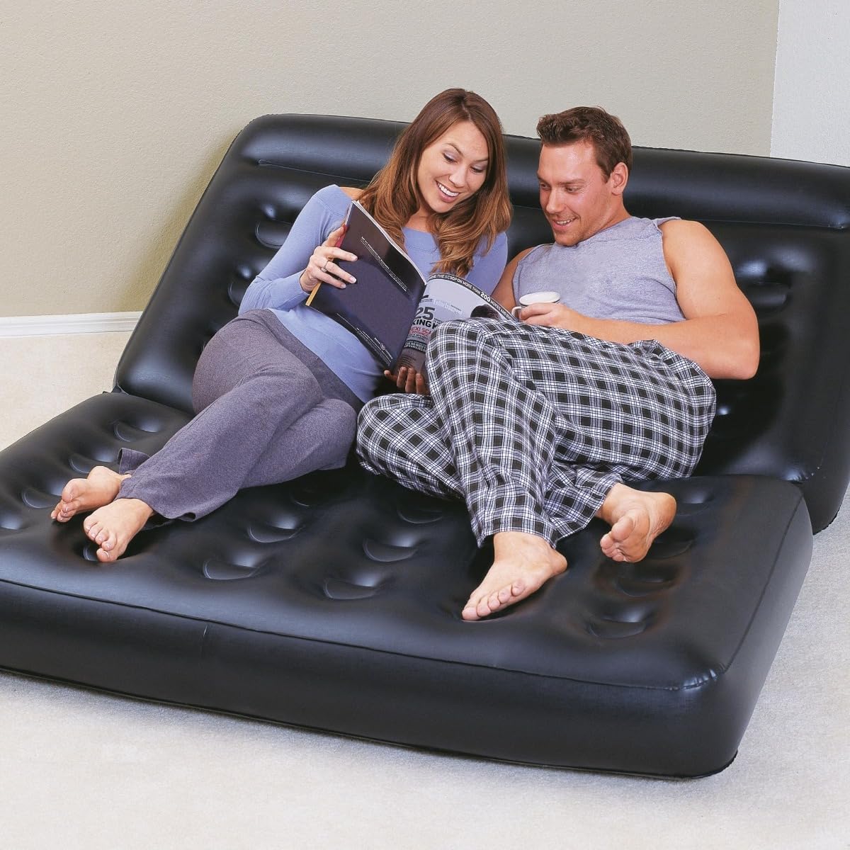Inflatable Multi-Functional Sofa for Indoor and Outdoor Use