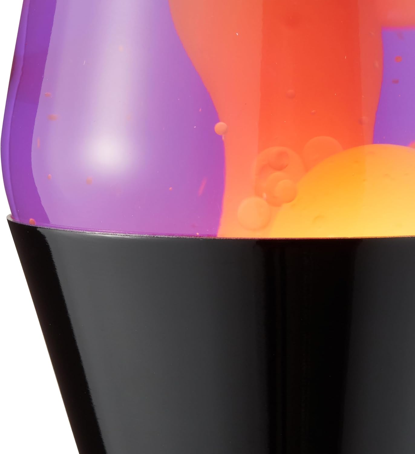 Lamp - 14.5" Autumn Dusk - The Original Motion Lamp - Yellow and Purple Liquid with Black Base - Item #2323