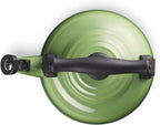 Le Creuset Traditional Stove-Top Kettle with Whistle, Suitable for All Hob Types Including Induction, Enamelled Steel, Capacity: 2.1 L, Bamboo, 40102024080000