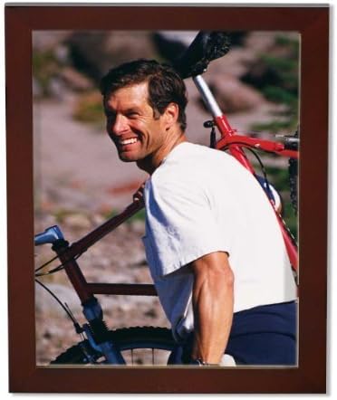Lawrence Frames Walnut Wood Picture Frame, Gallery Collection,8 by 10-Inch