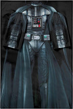 Northwest Star Wars Full Body Player Comfy Throw Blanket with Sleeves, Polyester, Black, Adult (48 x 71 in)