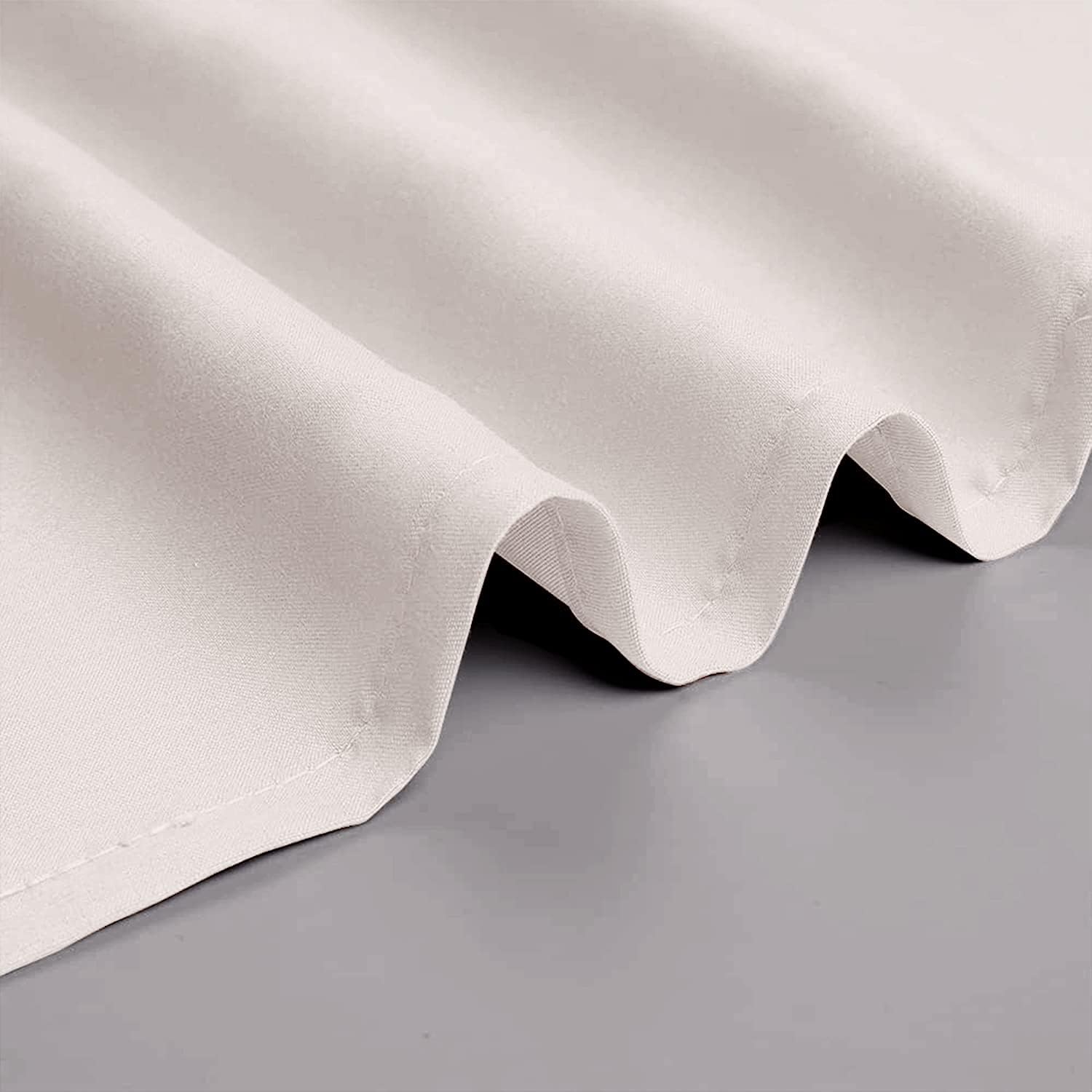 25 Cm Fitted Bed Sheets - Super Soft Deep Fitted Sheet Brushed Microfibre Anti Wrinkle Bedsheet Breathable & Fade Resistant (Cream, Super King)