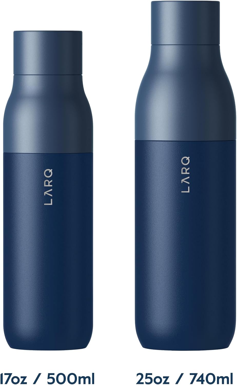 Bottle Twist Top 25oz - Insulated Stainless Steel Water Bottle | BPA Free | Reusable Water Bottle for Camping, Office, and Travel | Keep Drinks Cold and Hot, Monaco Blue Secondary image