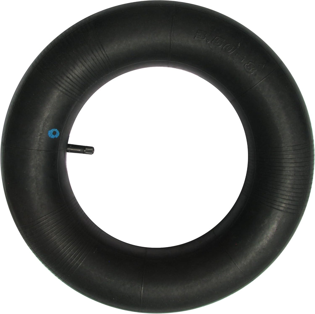 3.50-8 Inner Tube with TR13 Straight Valve for Wheelbarrow, Garden Cart and Sack Barrow Tyres - Butyl Rubber, 14 Inch Size, 8 Inch Rim