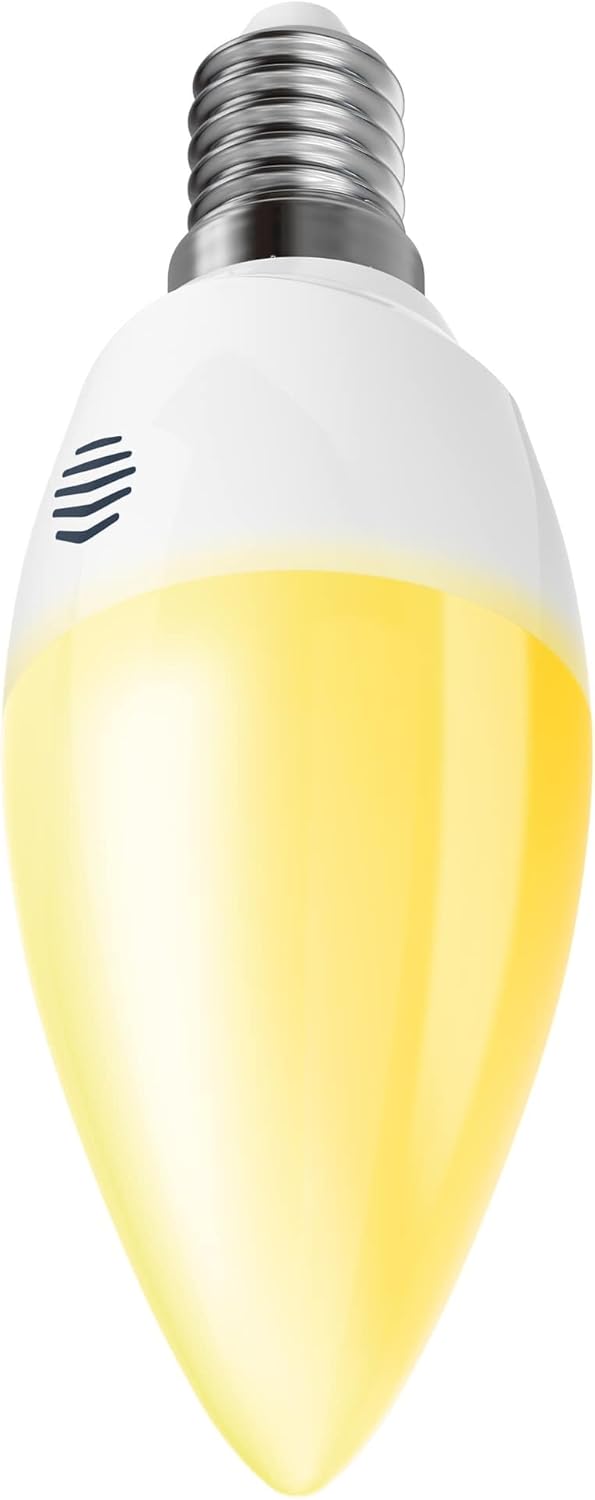 Smart Light Bulb E14 Dimmable (V9), Works with Amazon Alexa, White
