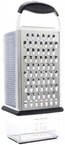 Good Grips Box Grater,Silver/Black