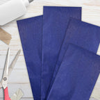 Royal Blue Tissue: 4 Sheets (750x500mm) Tissue Paper for Gift Wraping, Birthday, & Arts and Crafts. Rich Blue for Creative Wrapping & Crafting Uses.