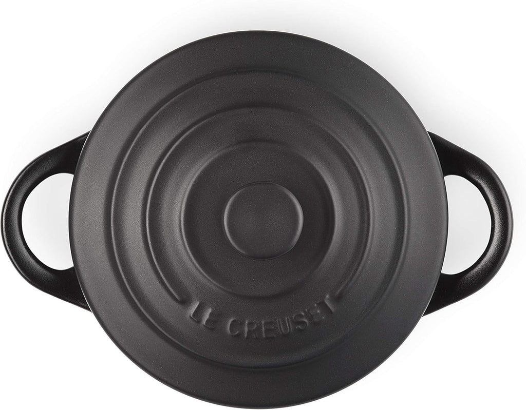 Stoneware Petite Round Casserole, 0.25 L, Matte Black, 71901100000100
