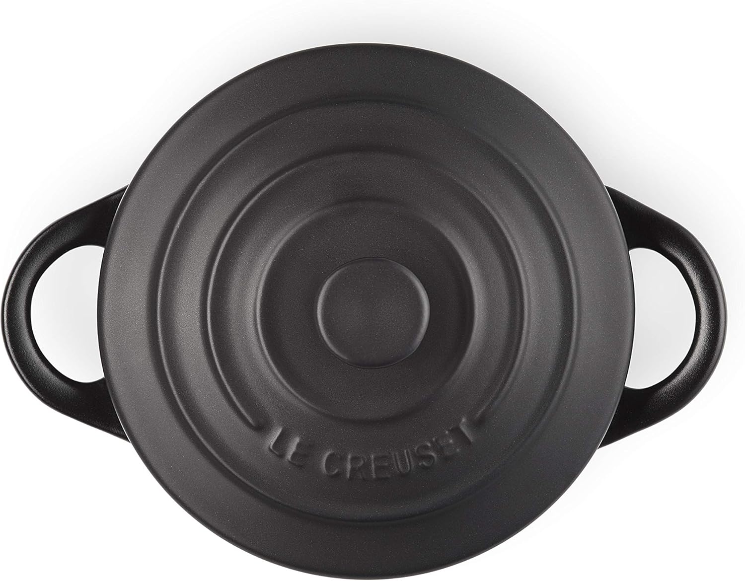 Stoneware Petite Round Casserole, 0.25 L, Matte Black, 71901100000100