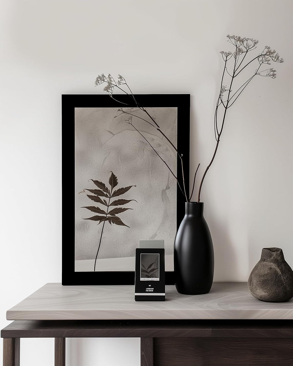 Black A4 Frame Set of 4 (21x29.7cm) with Mount for 19x14cm | Poster & Certificate Frame | Wall Mount or Table Top Display | Classic Style