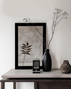 Black A4 Frame Set of 4 (21x29.7cm) with Mount for 19x14cm | Poster & Certificate Frame | Wall Mount or Table Top Display | Classic Style