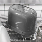 515630 2.5 Litre Kitchen Compost Caddy, Black/Grey, 2.5L