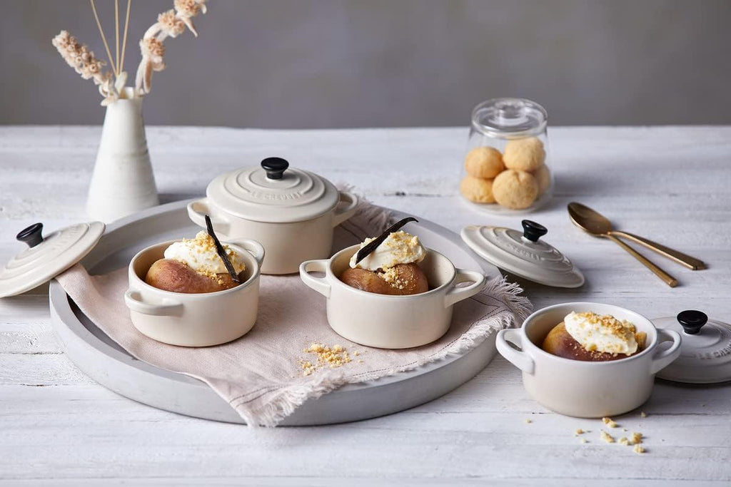 Stoneware Petite Round Casserole, 0.25 L, Meringue, 71901107160100