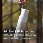 Bottle Twist Top 25oz - Insulated Stainless Steel Water Bottle | BPA Free | Reusable Water Bottle for Camping, Office, and Travel | Keep Drinks Cold and Hot, Granite White