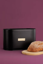 Otto Black Bread Bin