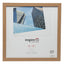 Square Picture Frame 30x30cm Oak Effect Pack of 1, Acrylic Front, MDF, Wall Mount, Portrait or Landscape, For Posters Certificates Photos