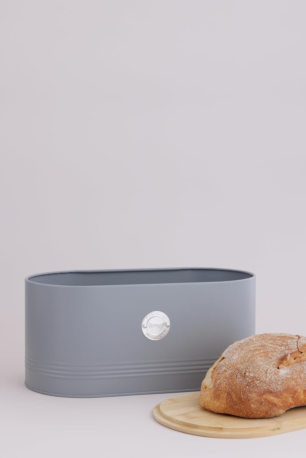 Living Grey Bread Bin