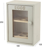 APOLLO THE HOUSEWARES BRAND 4936 Egg cabinet GREY, Wood, 12 x 18 x 25 cm