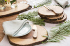 Artesà Wooden Log Slice Cheese Board, Serving Platter for Cakes, Desserts, Grazing and Buffets, 30cm (11.8''), Brown, Wood