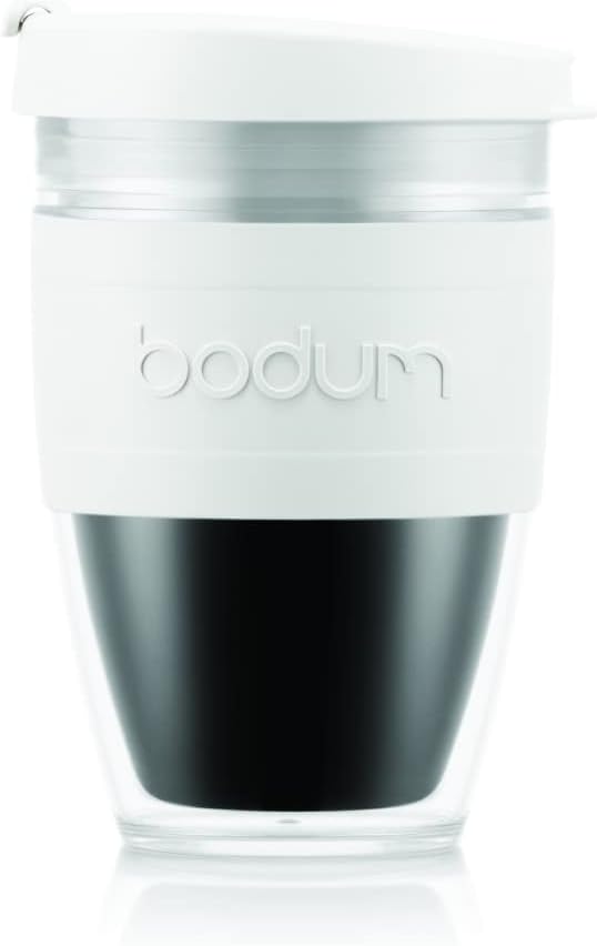 11889-913S Travel Mug, Off White, 1 Count (Pack of 1)
