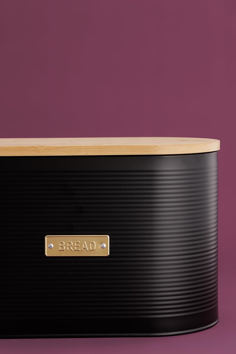Otto Black Bread Bin