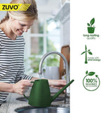 Watering Can Indoor 1.8 L - Perfect Gardening Tool for Watering Indoor Plants - 33.0 x 17.0 cm - Mini Watering Cans - Green - Zuvo