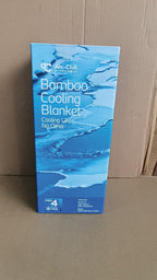 Cooling Blanket for Night Sweats, Arc-Chill 3.0 Cooling Fiber Q-Max 0.5 Lightweight Summer blankets Double-sided Cool Throw Blanket, Cool Blanket for Sofa Double Bed or Travel Blue 150x200cm