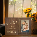 Grandad Love You Forever Light Up Photo Frame Fathers Day Birthday Gifts, Holds Two 4x6 Photos