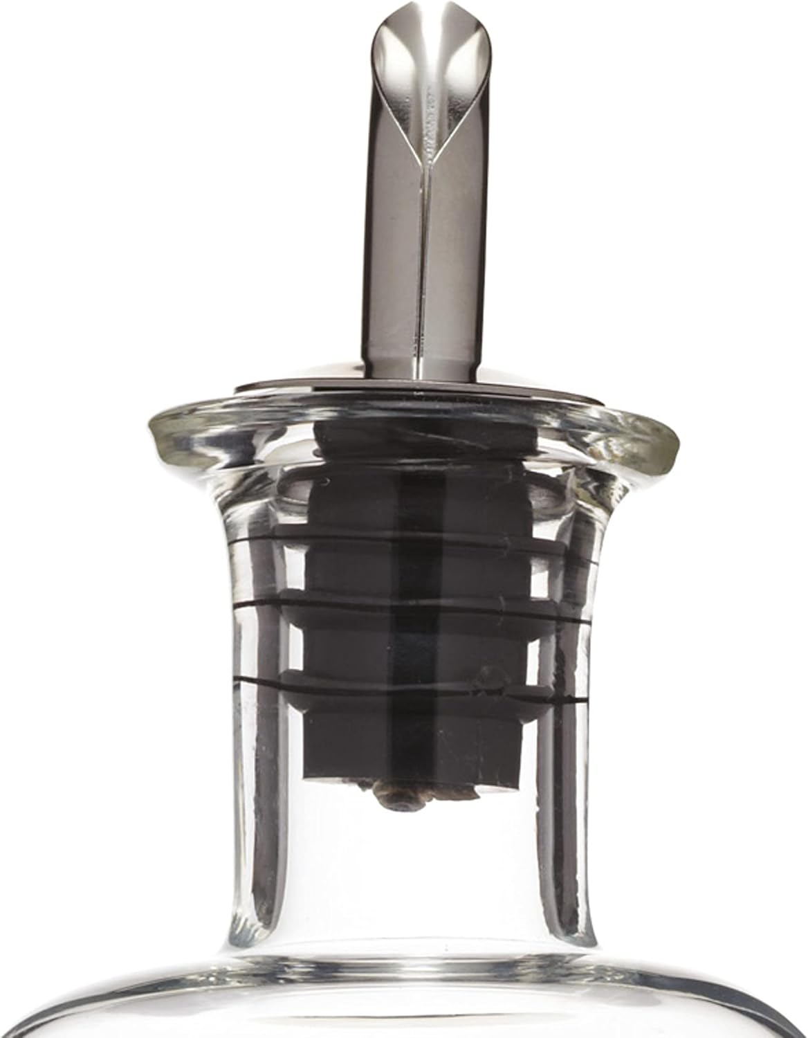 World of Flavours Italian Vinegar Bottle/Oil Pourer, Glass, Classic Design, 45 ml