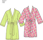 Simplicity Sewing Pattern 1563: Misses' Men's and Teens' Sleepwear, Size A, Paper, White, A (XS-S-M-L-XL)