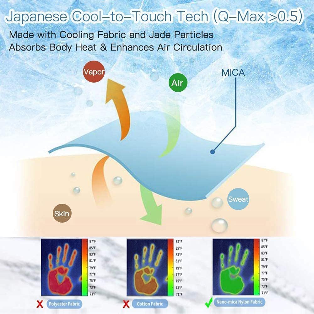 Cooling Blanket for Night Sweats, Arc-Chill 3.0 Cooling Fiber Q-Max 0.5 Lightweight Summer blankets Double-sided Cool Throw Blanket, Cool Blanket for Sofa Double Bed or Travel Blue 150x200cm