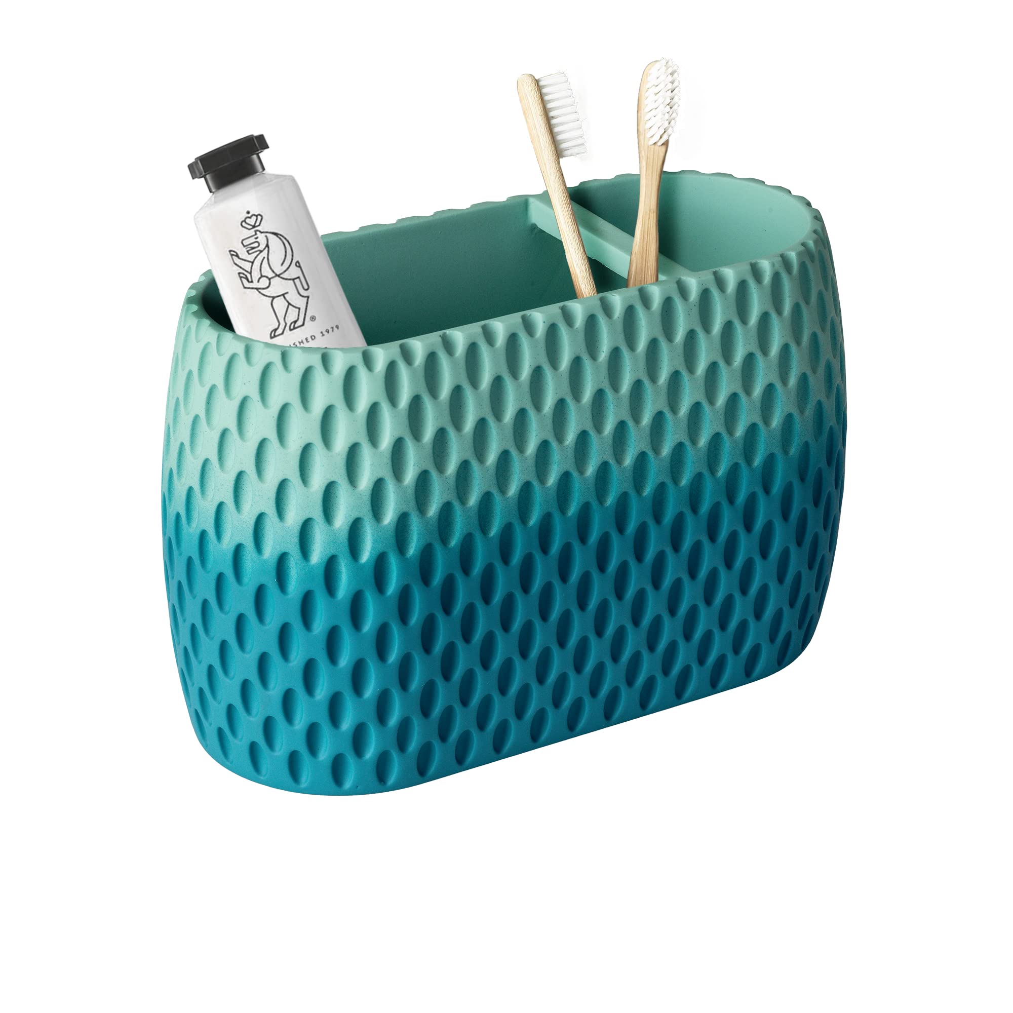 Milano Toothbrush Tidy, Polyresin Toothbrush Holder, Bathroom Storage Organizer, Electric Toothbrush Holder, Toothbrush Caddy, Bathroom Countertop Storage, Toothpaste Holders Main image