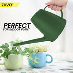 Watering Can Indoor 1.8 L - Perfect Gardening Tool for Watering Indoor Plants - 33.0 x 17.0 cm - Mini Watering Cans - Green - Zuvo