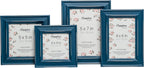 PALOMA Teal Blue Shabby Chic 5x7 13x18cm Distressed Wood Photo Frame PAL301957TL