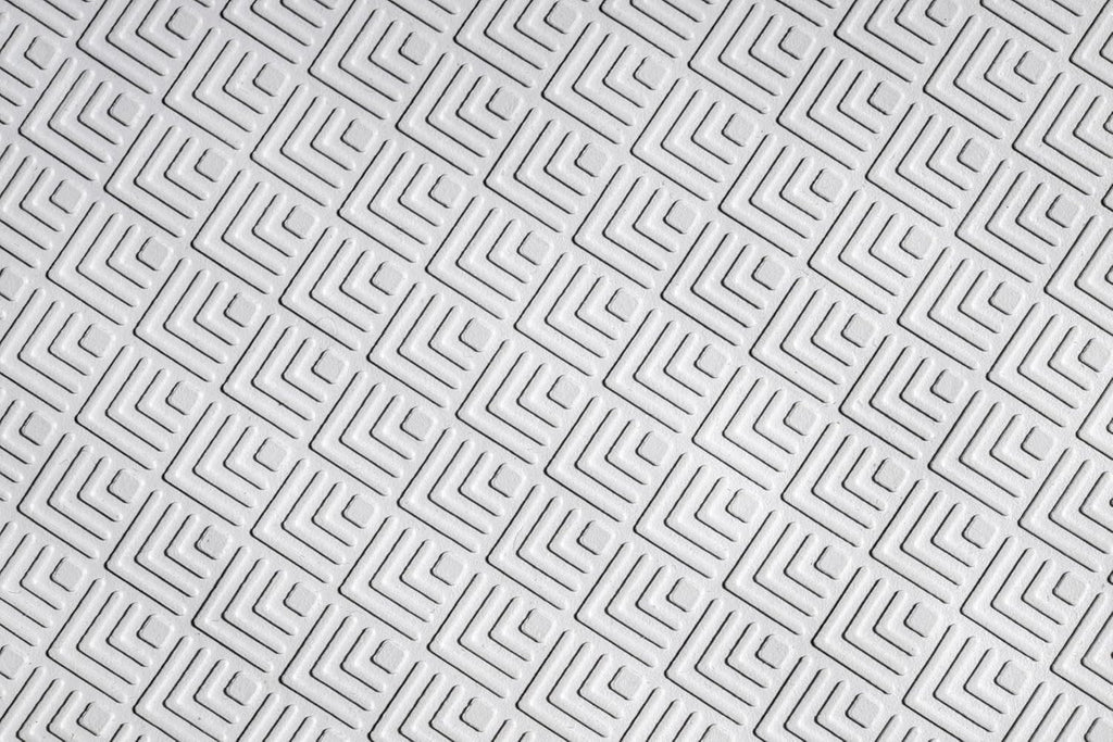 Rubagrip Square Shower Mat - Secure Grip Suction Cups for a Non Slip Shower Mat with Anti Mould and Anti-Bacterial Additive Made From Natural Rubber, 53x53cm