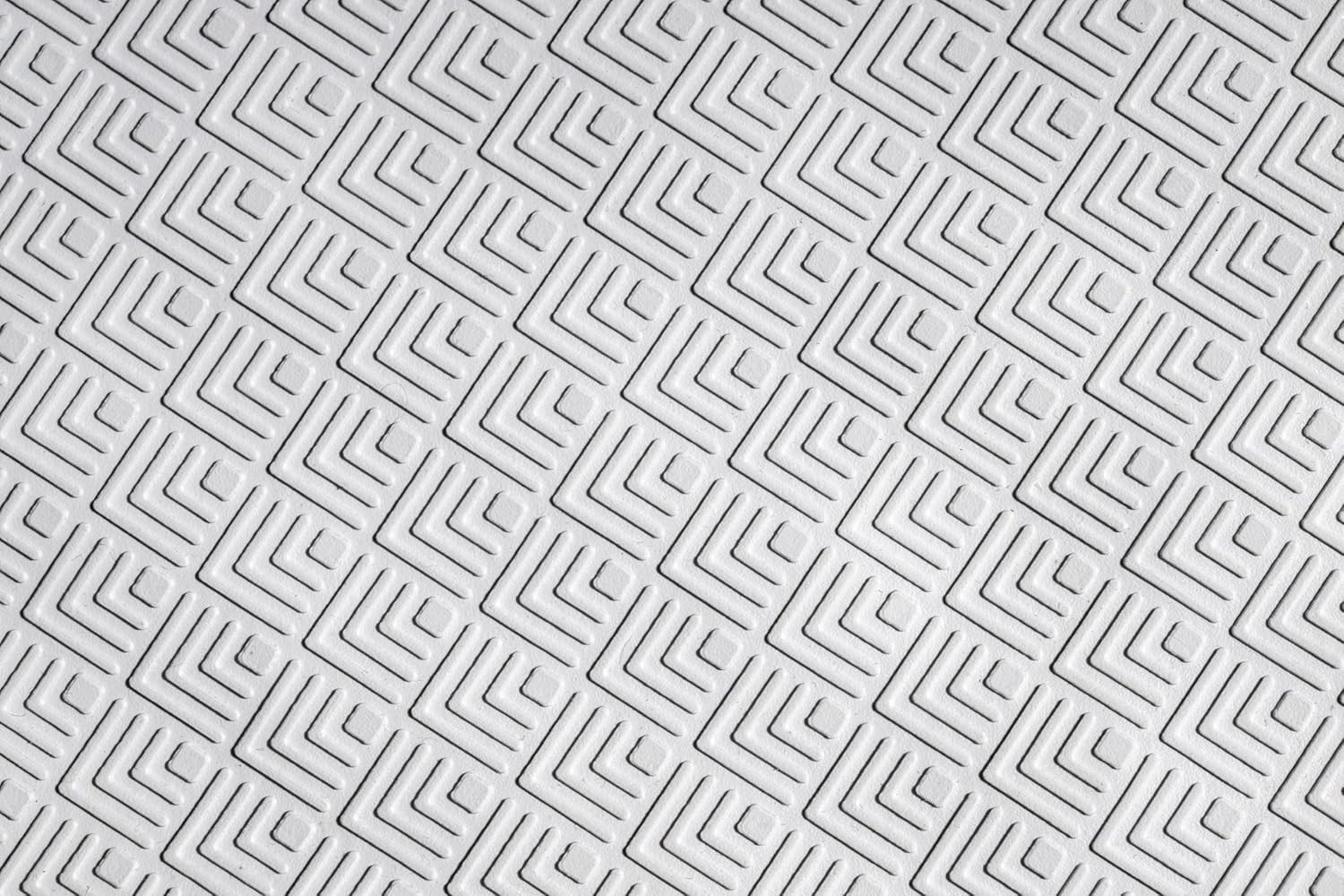 Rubagrip Square Shower Mat - Secure Grip Suction Cups for a Non Slip Shower Mat with Anti Mould and Anti-Bacterial Additive Made From Natural Rubber, 53x53cm