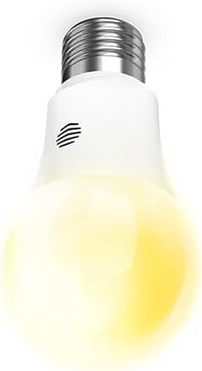 Smart Light Bulb E27 Dimmable - Screw (V9), Works with Amazon Alexa, White