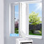 Window Seal for Portable Air Conditioners, Tumble Dryers, Exhaust Air Dryers, Hot Air Stop to Attach to Windows, Skylights and Casement Windows, No Drilling Holes Required, 500 cm