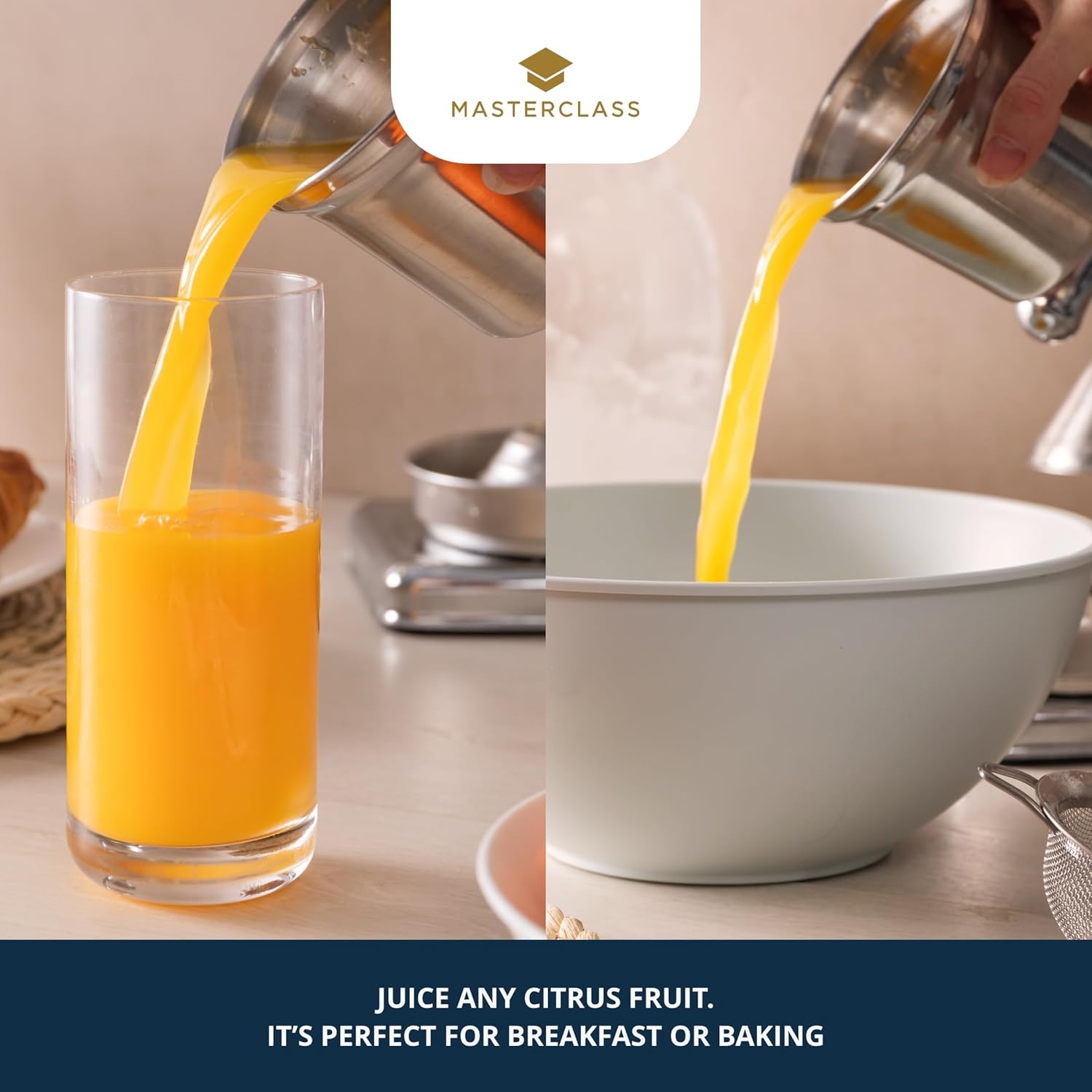 KitchenCraft"Deluxe" Juicer, Silver