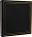 Large Slip In Photo Album Holds 500 Photos 6'' x 4'' Gold Stamp Padded Cover Black