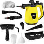 Handheld Steam Cleaner 1050W, Pressurised Multi-Purpose Steam Cleaner with 9 Accessories, Upholstery & Multi-Surface Steamer for Home, Sofa, Bathroom & Car – BS-C388