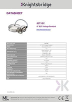 6 Inch E27 Vintage Pendant Set in Brushed Chrome