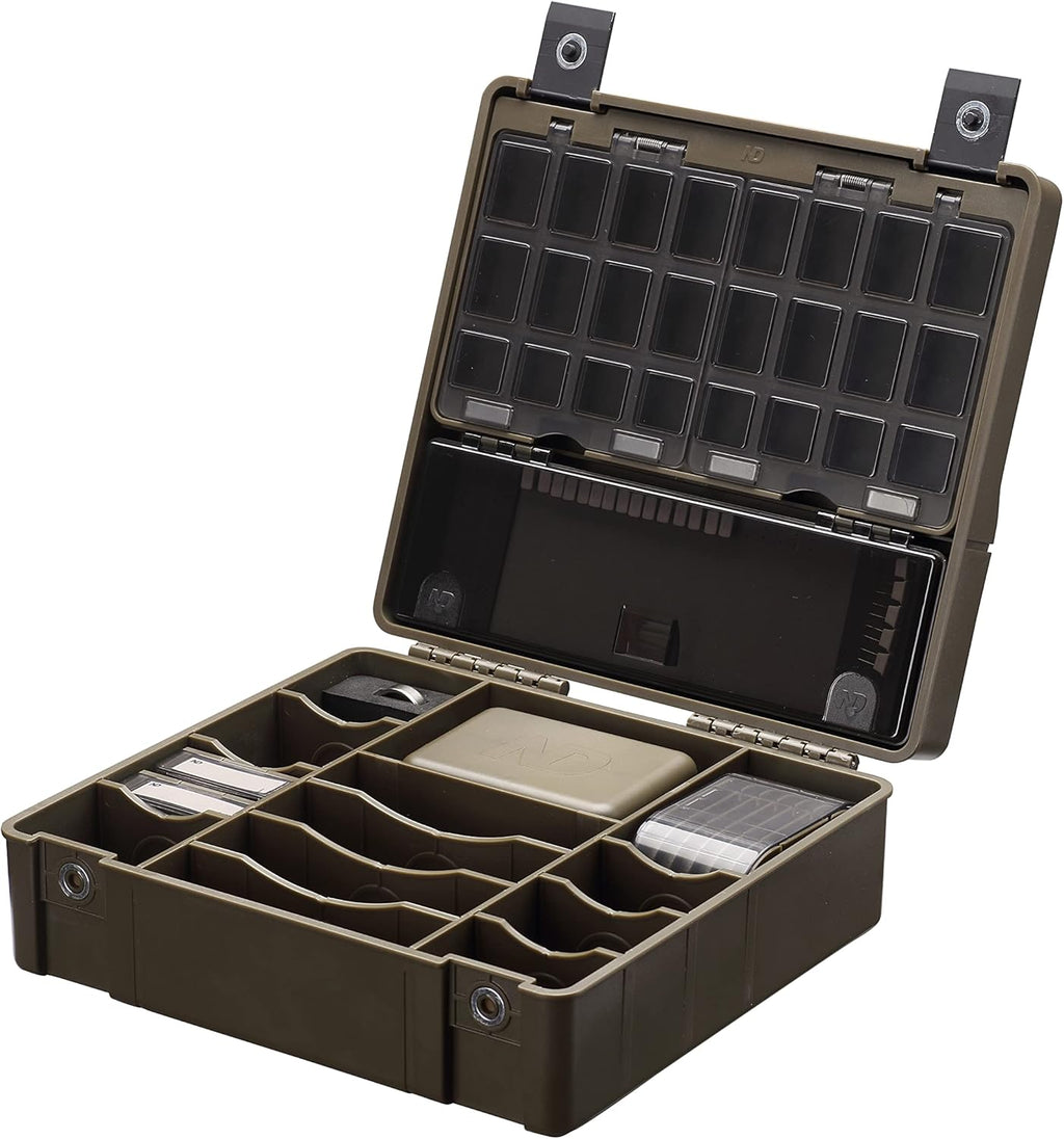 Tackle Box TB9 | 63 compartments | Magnetic latches | System Box with Rigboard, Leadersafe and much more.
