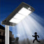 Solar Street Lights Outdoor Waterproof, Dusk to Dawn, with Motion Sensor and Remote Control, Suitable for courtyards, Gardens, Streets, Garage, Wall Mount 30000LM