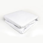 Waterproof Mattress Protector Double Bed with Deep 30cm Pocket- 100% Poly-Cotton with All around Elasticity Super Soft & Noiseless Hotel Quality Bed Topper (137 × 190) cm