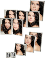 Picture Frame Silver 6 x 9 cm Chloe Portrait Frame WD069S