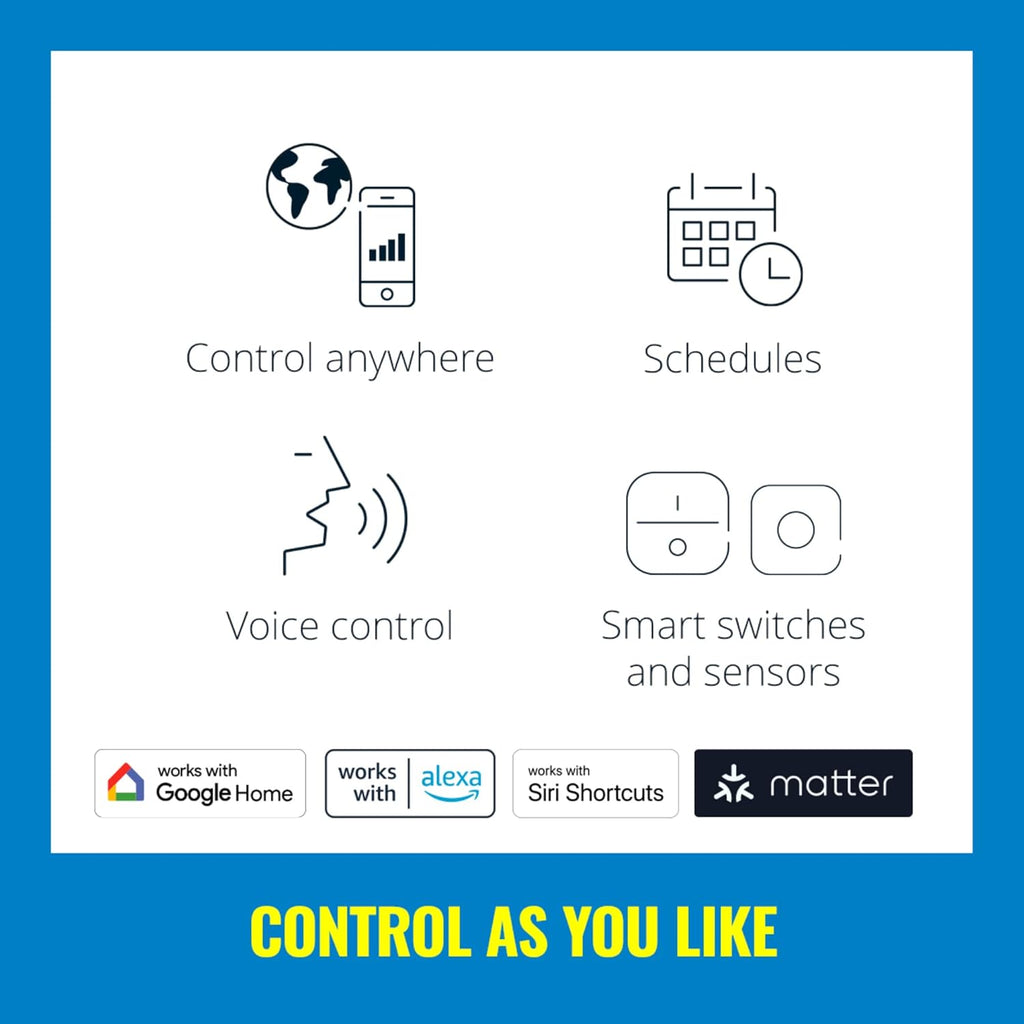 Smart LED Glass Bulb, Voice/App Control - Smart Connected WiFi Works with Alexa, Google Assistant & HomeKit, Dynamic Scenes on App Including Focus & Relax Mode, Bedroom, Party, 1 Pack