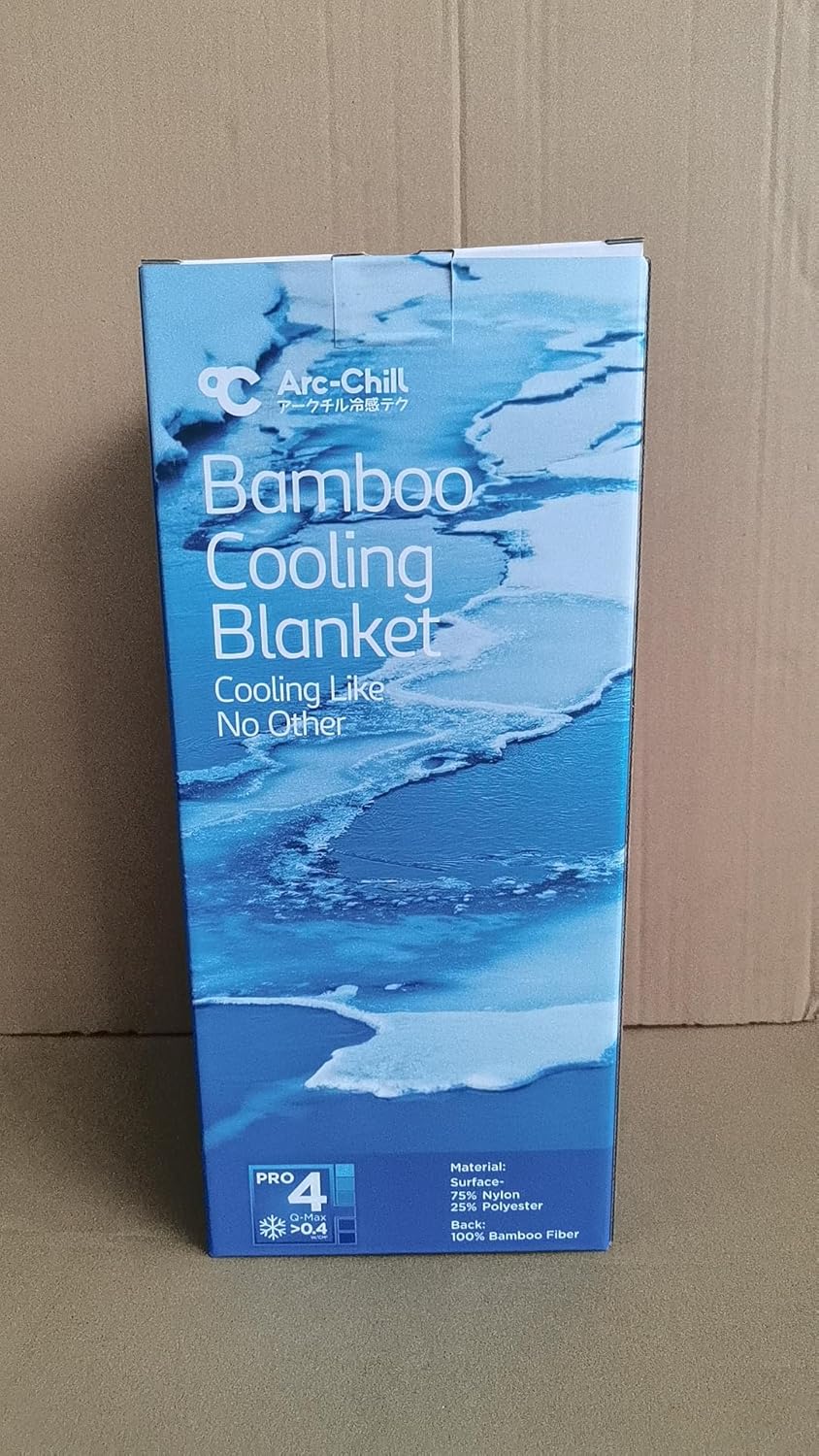 Cooling Blanket for Night Sweats, Arc-Chill 3.0 Cooling Fiber Q-Max 0.5 Lightweight Summer blankets Double-sided Cool Throw Blanket, Cool Blanket for Sofa Double Bed or Travel Blue 150x200cm