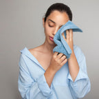 12 Pack Face Cloths |30x30 cm| 100% Cotton Wash Cloths - Ultra Soft & Highly Absorbent Fingertip Towels for Spa, Gym, Hotel & Bathroom |Brilliant White|